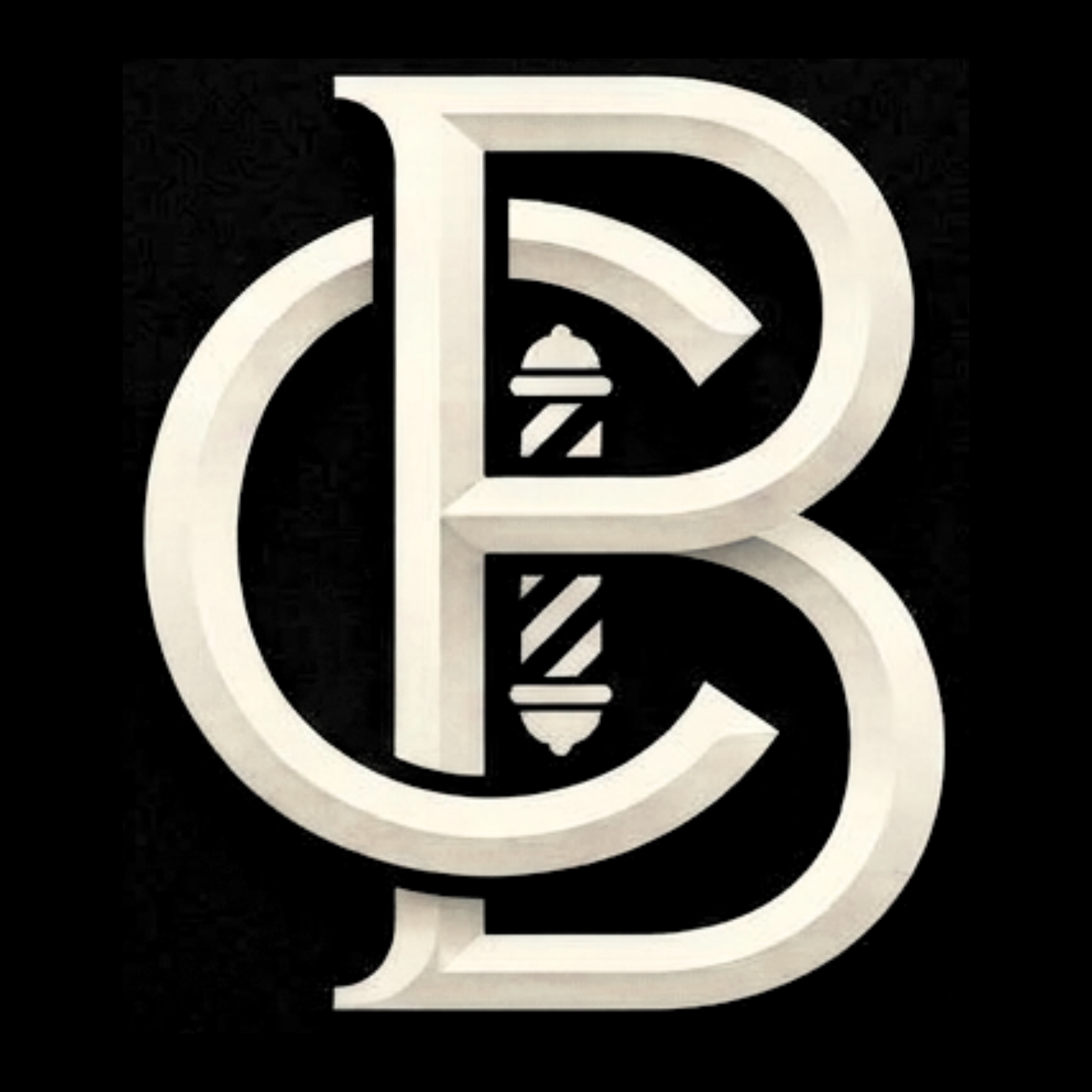 Chamale Barber Logo